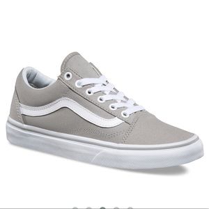 Old skool light gray Vans NWOT